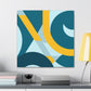 "The Tipping Point - Midcentury" - Canvas