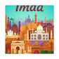 Namaste- Destination India - Canvas