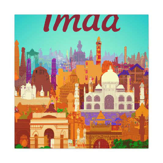 Namaste- Destination India - Canvas