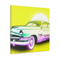Classic Car Reflection -Automobile Canvas