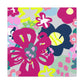 "Petals of Passage" - Floral Canvas