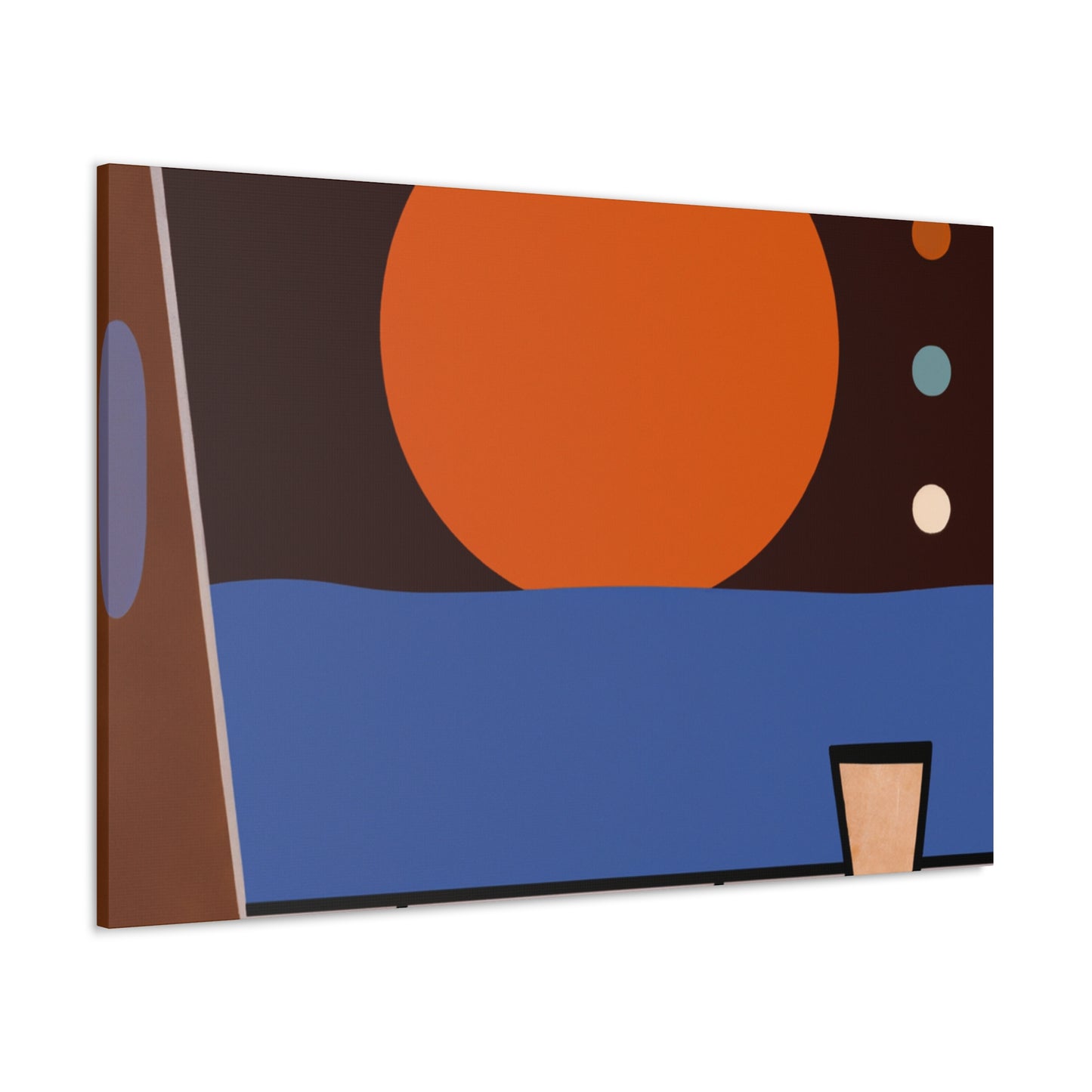 Faded Floral Splendour - Midcentury - Canvas