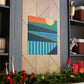 Streamy Pangolin. - Midcentury Canvas