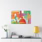 Taj Mahal - Destination India - Canvas