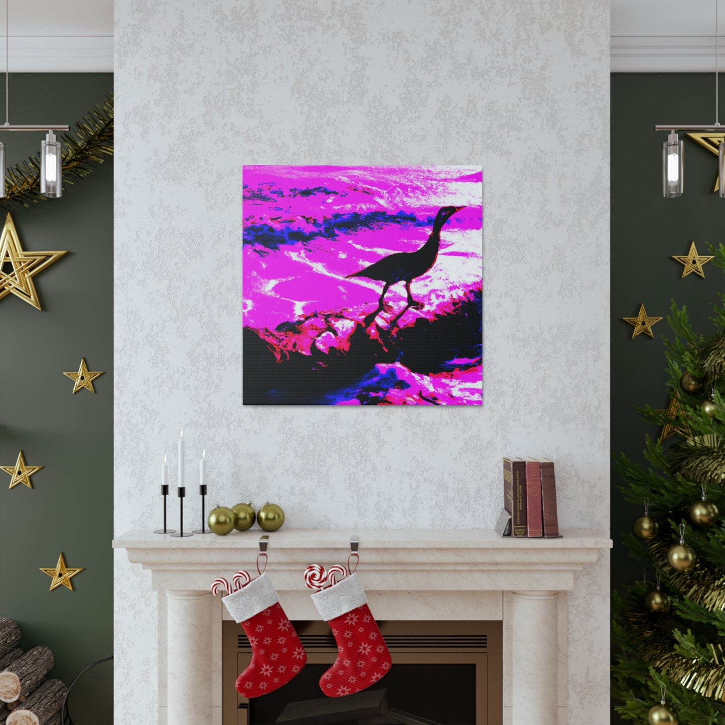Psychedelic Goose - Canvas - Wildlife