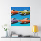 Blue Streak - Automobile - Canvas