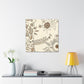 Blossomway - Floral - Canvas