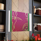 Pink Panel - Glass Canvas