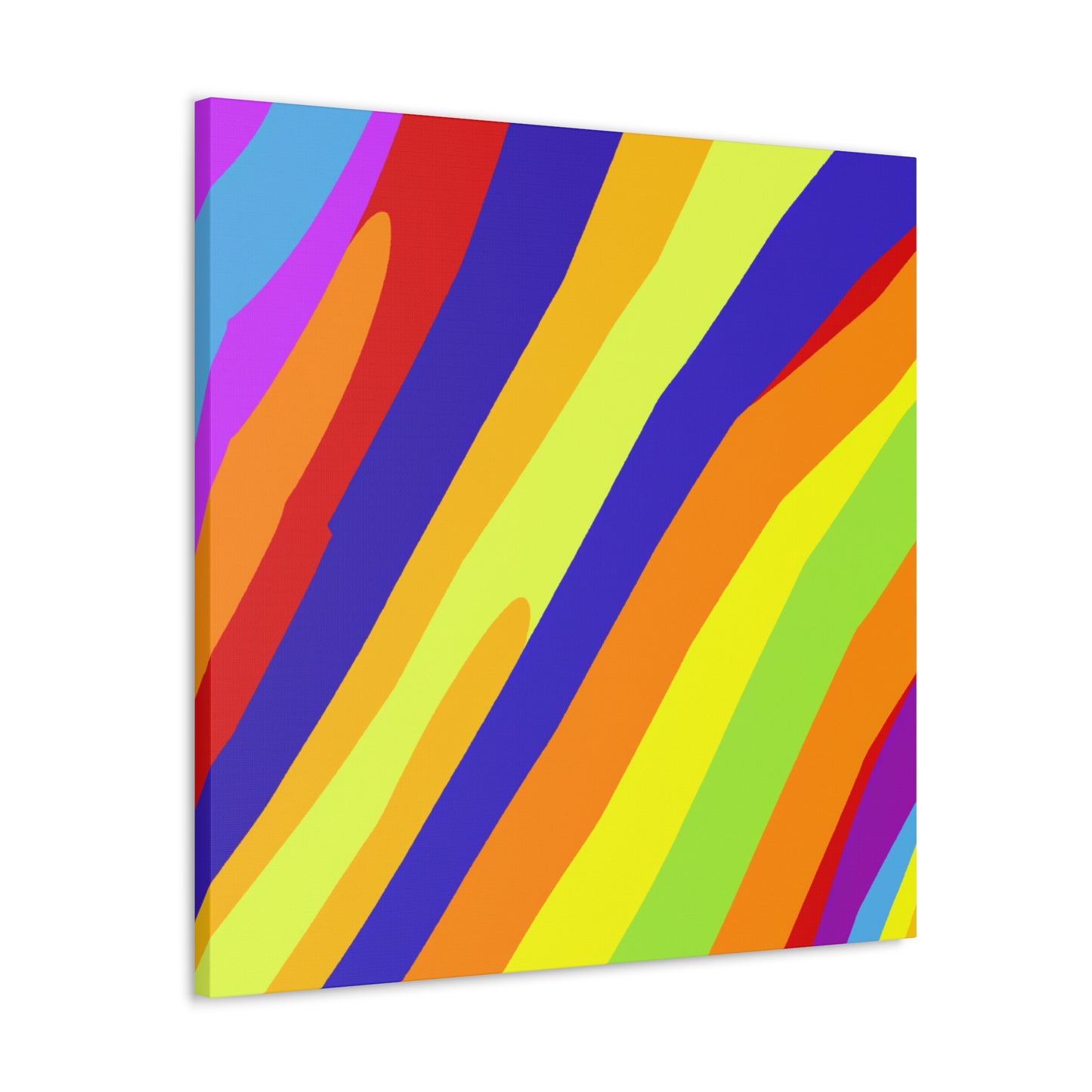Pixellated Springs - Abstract - Canvas