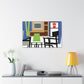 Urban Escape - Midcentury - Canvas