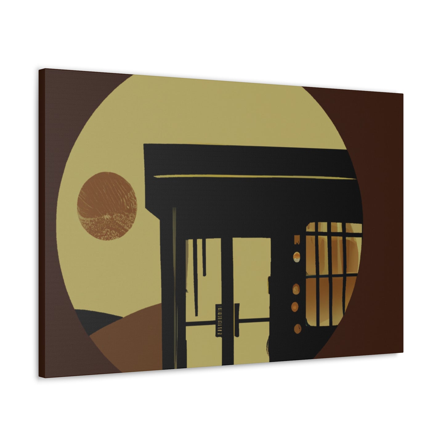 Colorful Vibrancy - Midcentury - Canvas