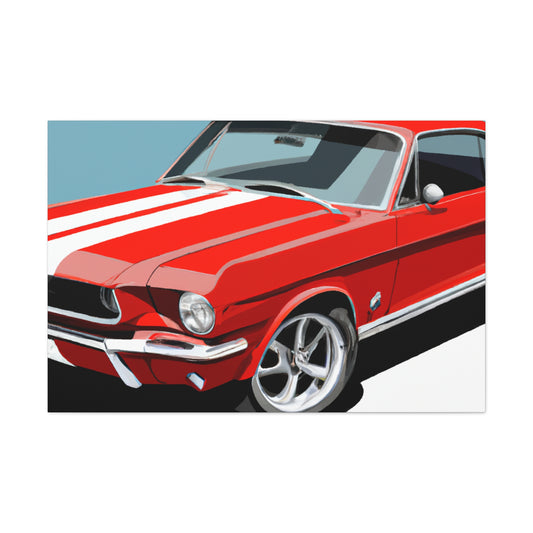 Classic Cyclone - Automobile - Canvas