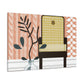 Splendid Pronged Cat - Midcentury Canvas