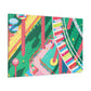 Candyland Vista - Amusement - Canvas
