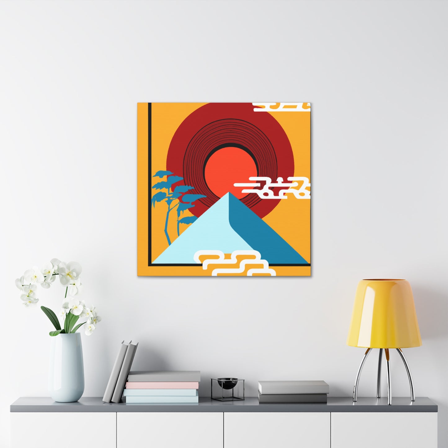 Urban Oasis - Midcentury - Canvas