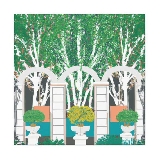 Magnolia Gardens - Landscape - Canvas