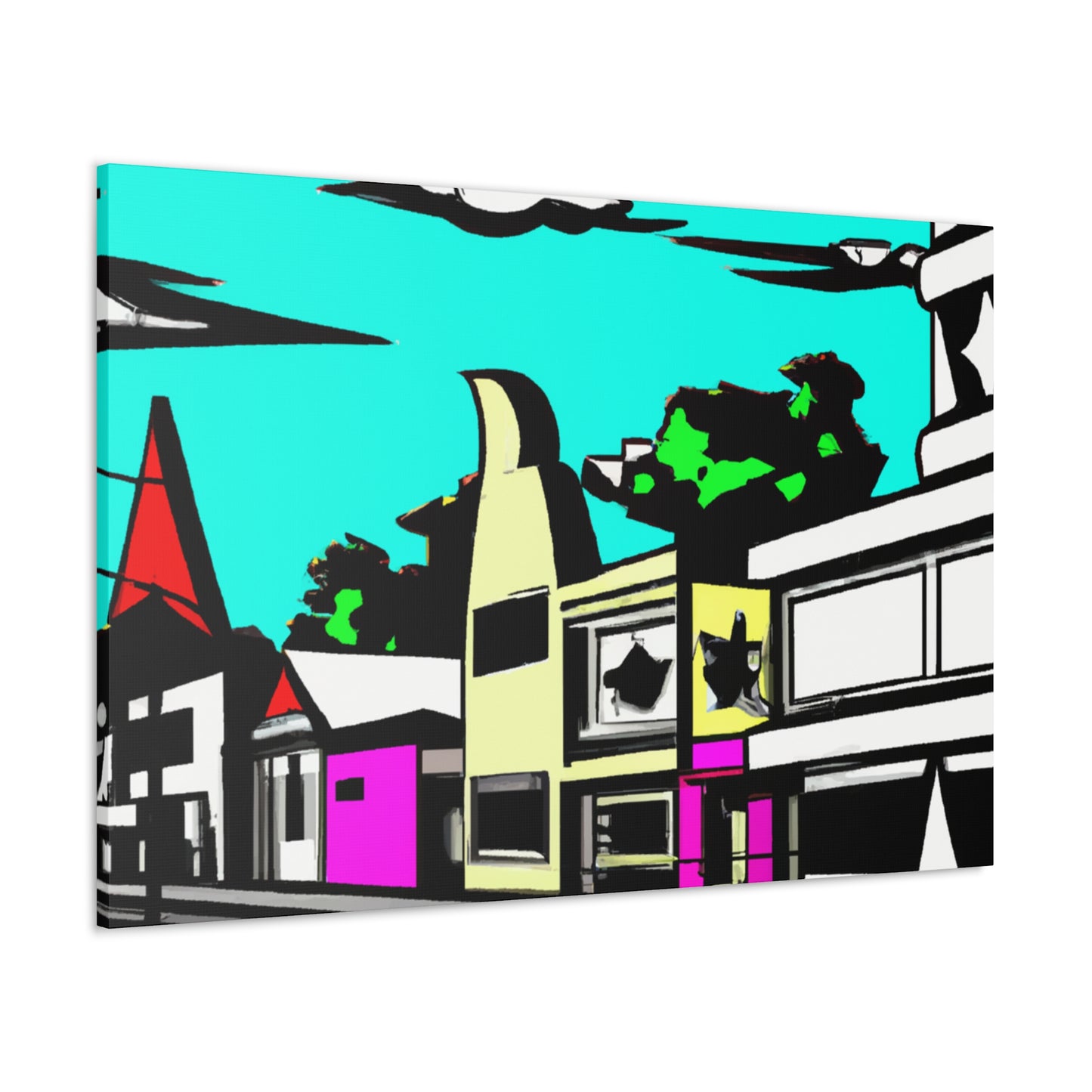 Cracker Row. - Canvas Pop Art
