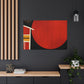 Sandyblaze Moon - Midcentury Canvas