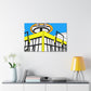 Tail-Spin Twist-n-Shout Dance Hall. - Canvas - Pop Art