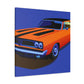 Vintage Vixen - Automobile - Canvas
