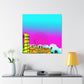 Delhi Delight - Destination India - Canvas
