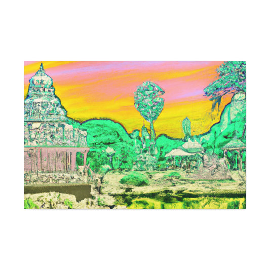 Taj Mahal - Destination India - Canvas