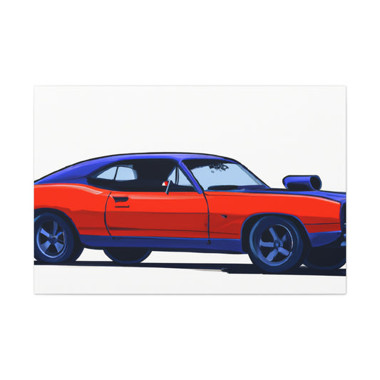 Road Thrasher - Automobile - Canvas