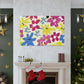 "Seeded with Love" - Floral Canvas