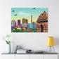 Pashmir Mountain - Destination India - Canvas