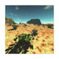 Desert Mirage-Landscape - Canvas