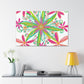 Dahlia Dreaming - Floral - Canvas