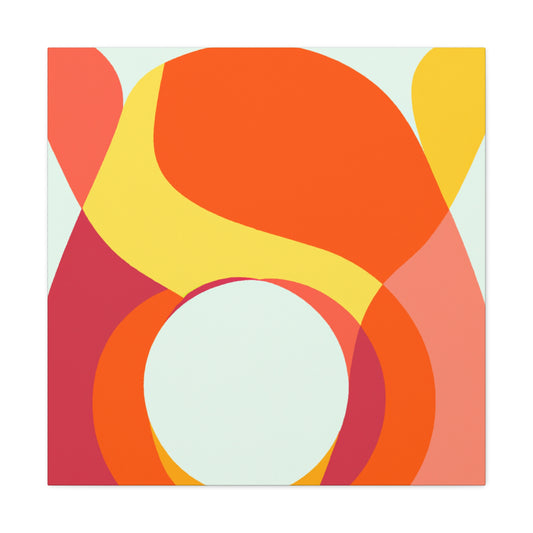 "Optical Illusions - Midcentury" - Canvas