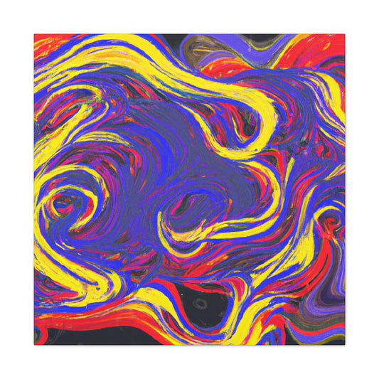 Viridescent Nectar - Abstract - Canvas