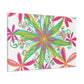 Dahlia Dreaming - Floral - Canvas