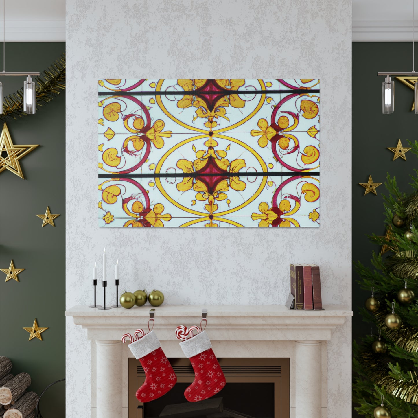 Cheery Citrus Splash - Glass Canvas