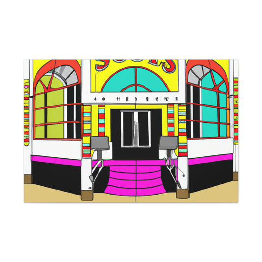 Cosmo Retro Arcade. - Canvas - Pop Art