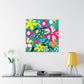 Serenity Blossom - Floral Canvas
