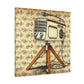 Timewarp Tech - Retro Music and Film Canvas