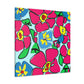 Rainbowdance - Floral - Canvas