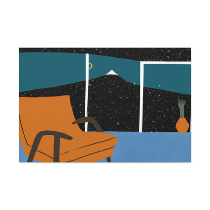 Solo Space - Midcentury Canvas