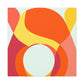 "Optical Illusions - Midcentury" - Canvas