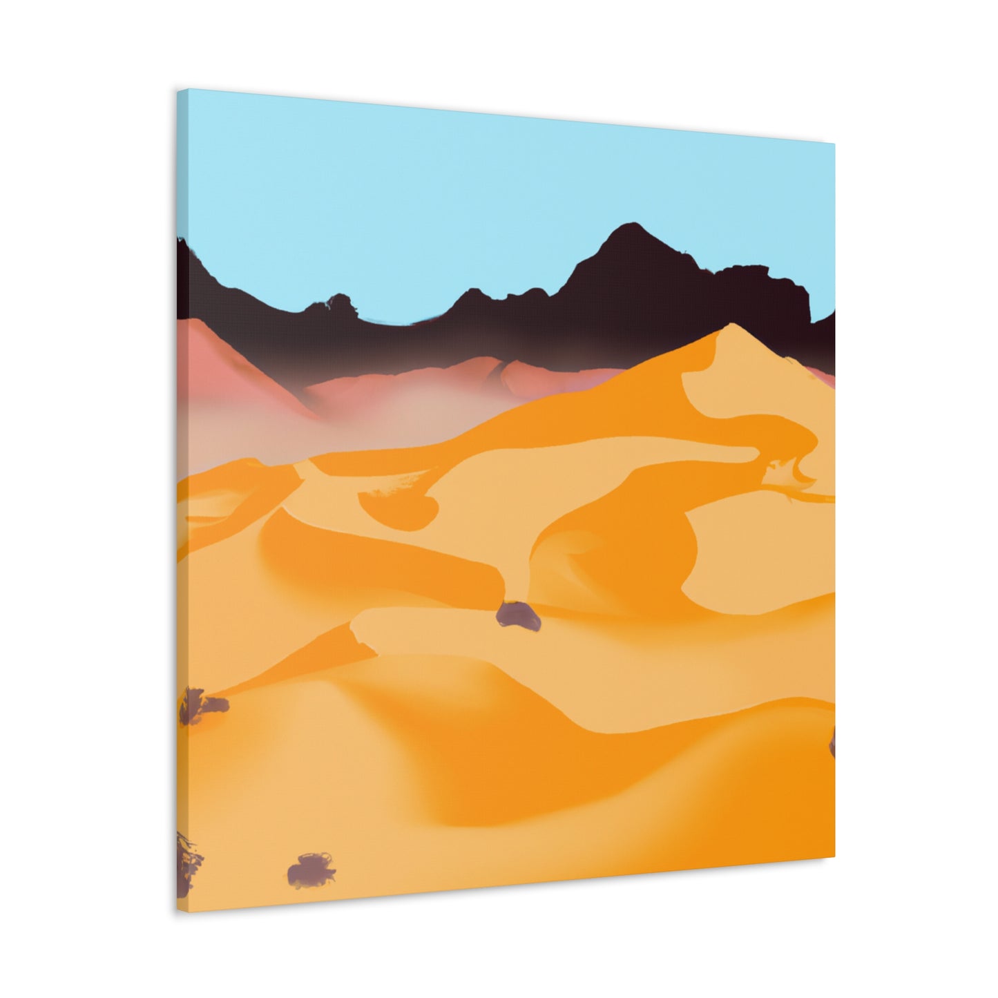 Desert Palms - Landscape - Canvas