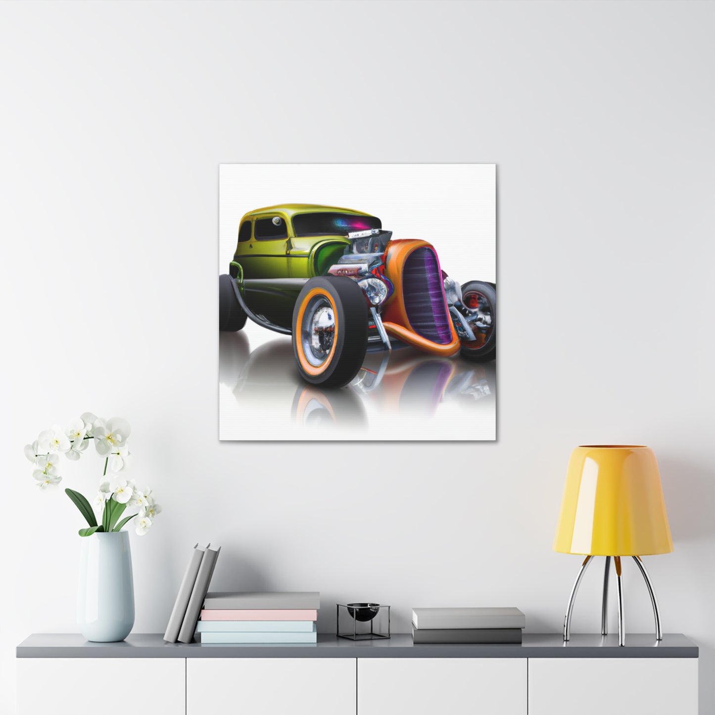 Lightning Spark - Automobile - Canvas