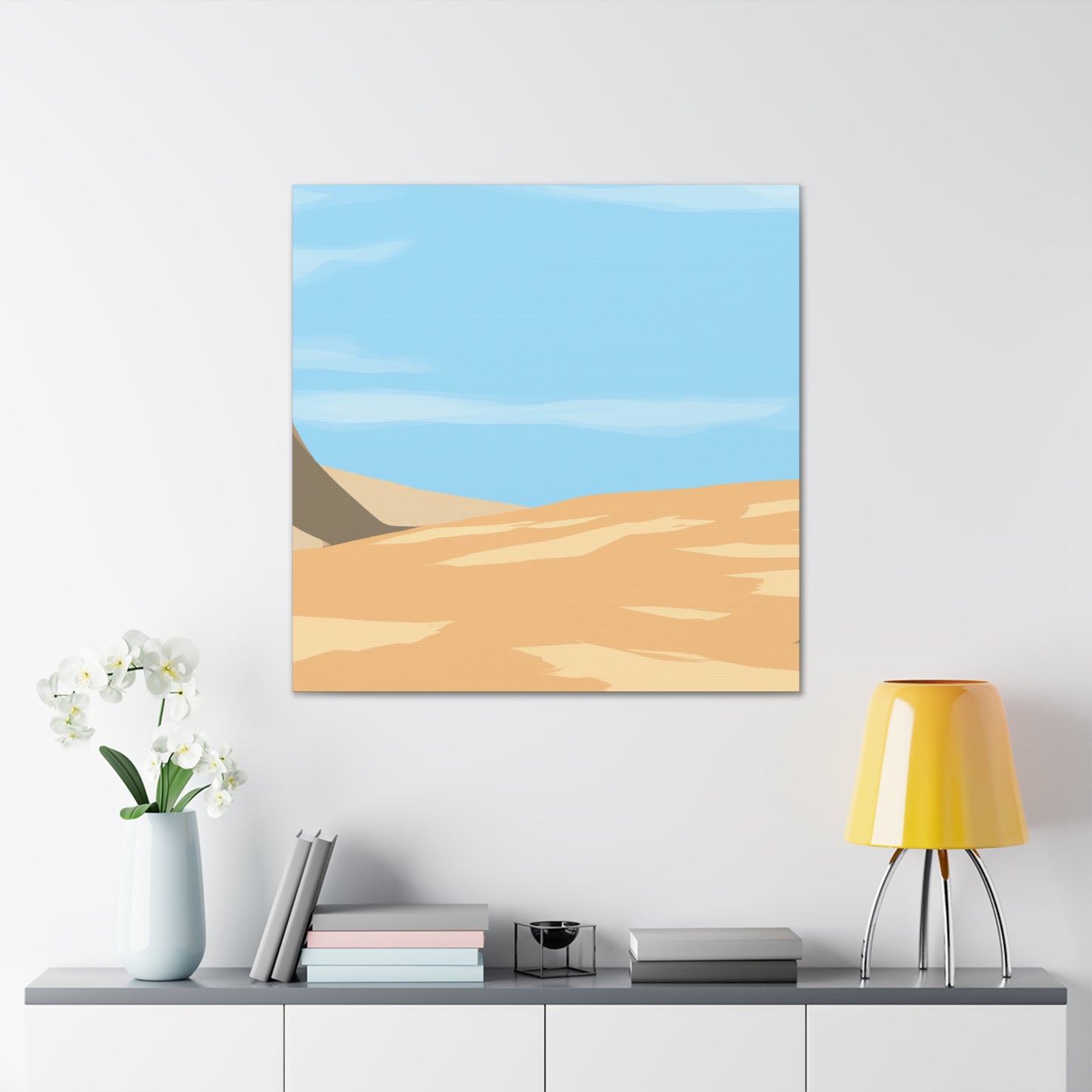 Desert Mirage - Landscape - Canvas