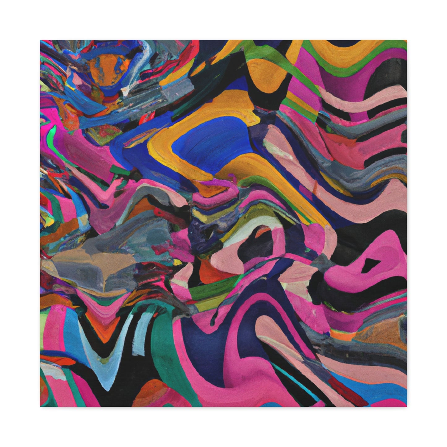 Wavecrash - Abstract - Canvas