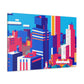 Llama Land - South America - Canvas