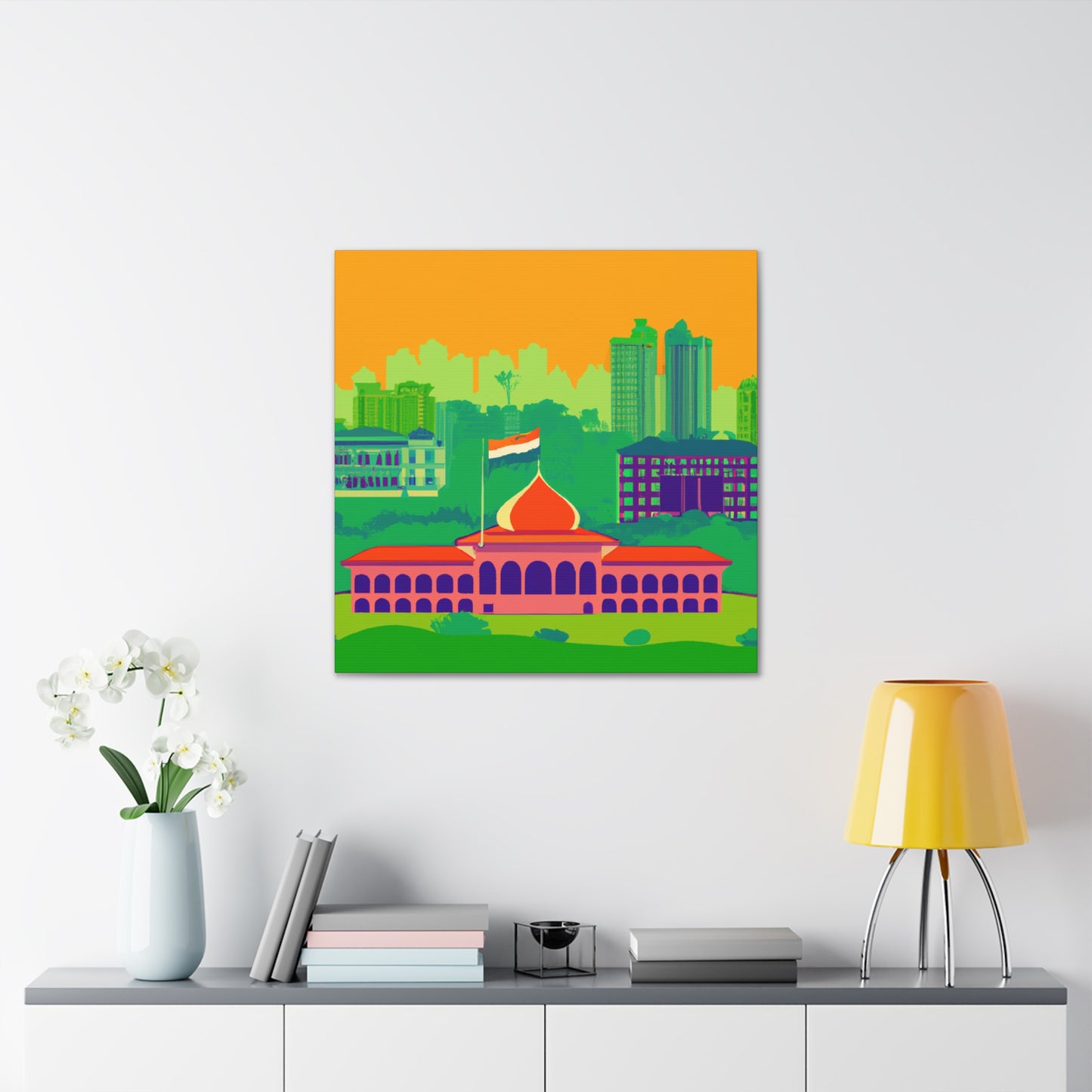 India-O-Destination India - Canvas