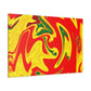 Vapour-Wave Abstract - Canvas