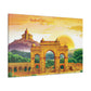 Taj Mahal - Destination India - Canvas