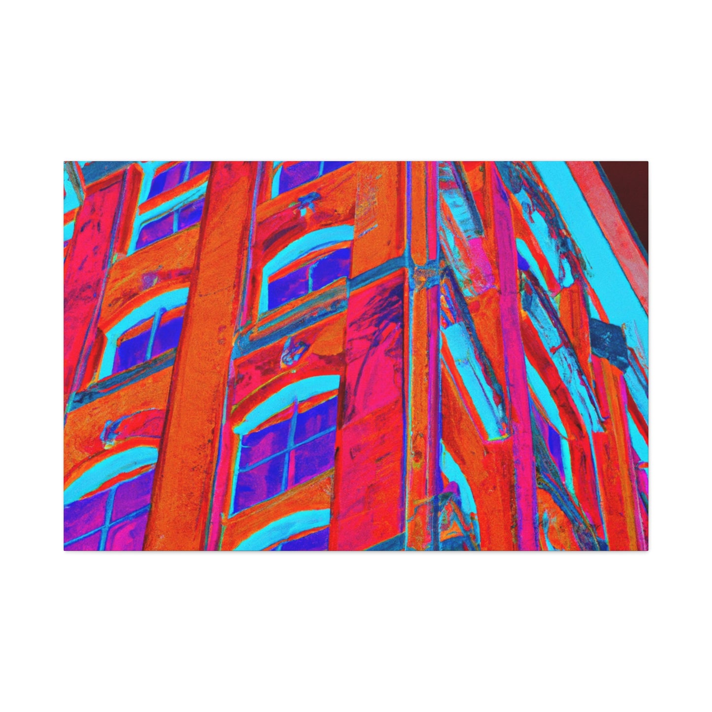 Art Modulo: a modernist building style which combines elements of classic Art Deco streamlined and symmetrical designs with modular, geometric components. - Canvas